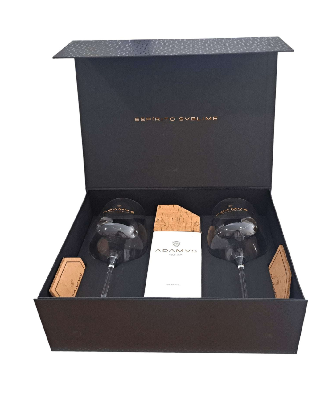 Gin Adamus Dry Gin Com 2 Copos